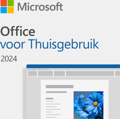 Microsoft Office voor Thuisgebruik 2024 - 1 Gebruiker - 1 apparaat - Meertalig - Eenmalige aankoop - Download