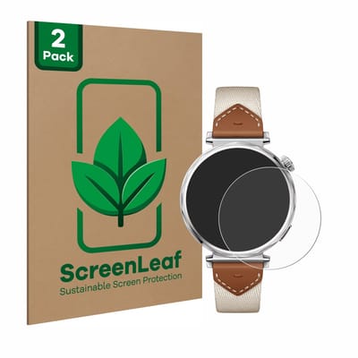 2 Stuks Screenprotector voor Huawei Watch GT 5 (41 mm) - Hoogwaardige Beschermfolie transparant