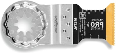 Carbide Pro zaagblad - breedte 32 mm - lengte 40 mm - Starlock opname - TiN-gecoat - VE 1 st.