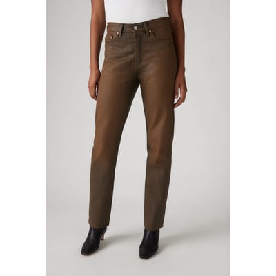 Levi's 501® Original Jeans Brown Taglia: W24L30 | Pantaloni da completo Outlet | Donna | Marrone