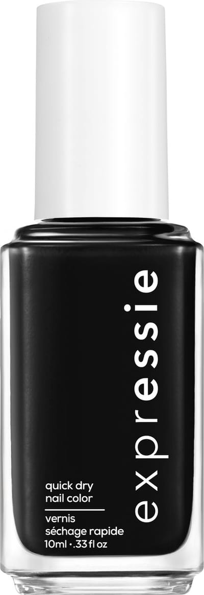 essie - expressie - 380 now or never - zwart - sneldrogende nagellak - 10ml