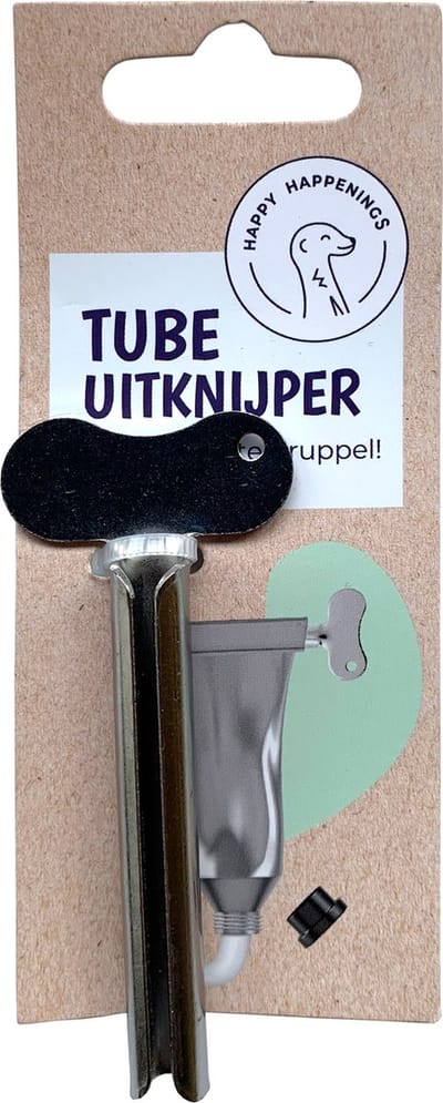Tube Uitknijper - Metaal - Tandpasta Dispenser - Tandpasta Knijper - Tube Knijper - Badkamer Accessoires - Kleine Cadeautjes