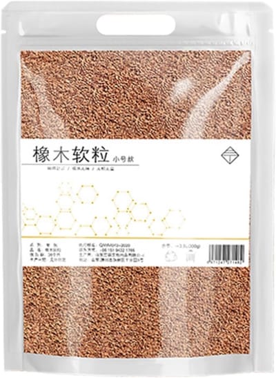 Bodembedekker Chinchilla - Natuurlijk nestmateriaal - Knaagdier verblijf - Absorberend en geurwerend - 31 x 30 x 9 cm - Natuurlijk