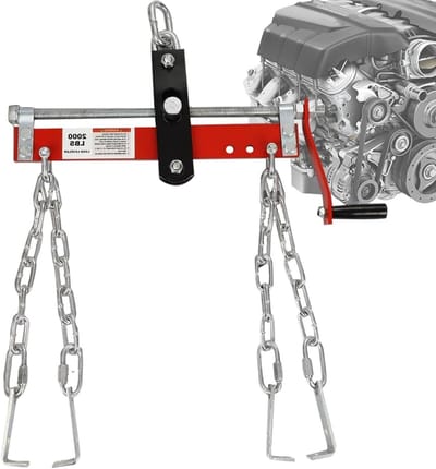 Motorlift Nivelleerder - Lastenbalancer - Zware Lasten Hefen - Verstelbaar Staal - 900 kg Capaciteit - Zilverkleurig