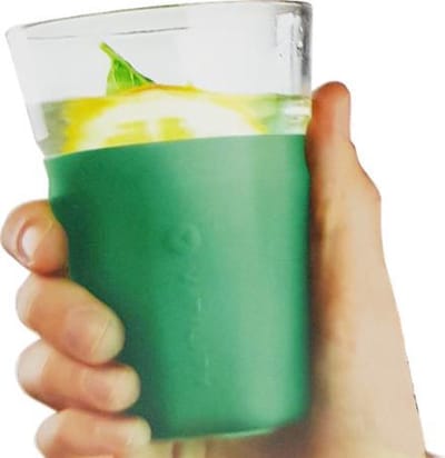 VITILITY Cup sleeve glow aqua