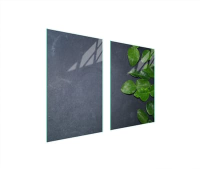 TMK ArtDeko - Glazen Beschermplaat - 65x52 cm - Gehard Glas - Kleurrijk Ontwerp