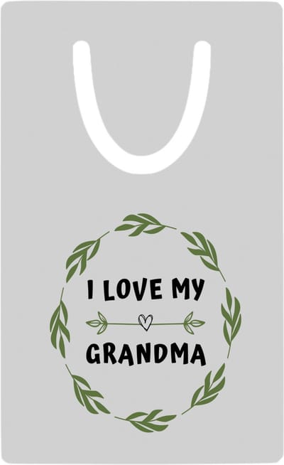 Hacebo® - I love my grandma metalen boekenlegger - Oma - liefste oma - verjaardag - cadeautje voor oma - oma artikelen - kado - geschenk Bladwijzer boekenleggers - 7.6 cm x 5cm