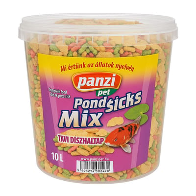 Panzi-Pet - Vissenvoer - Visvoer - Vijvervoer - Sticks/Vlokken - 10L
