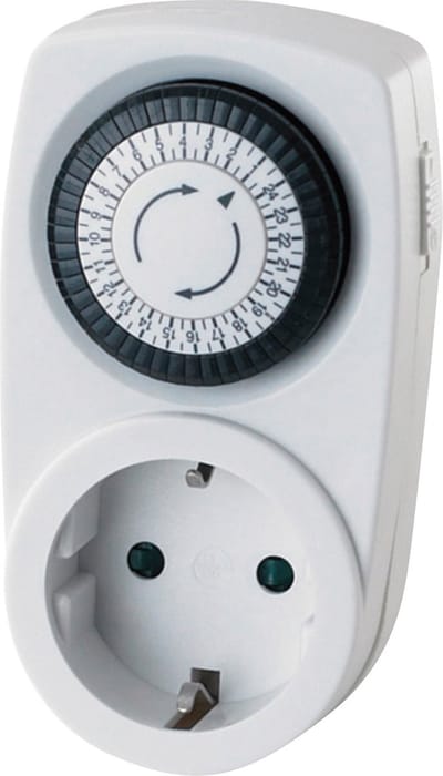 Tijdschakelaar - Analoge Schakelklok - 3500W - Wit | Nederland