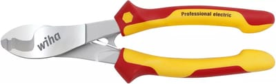 Wiha Kabelknipper Professional electric met in- en uitschakelbare openingsveer - 43666