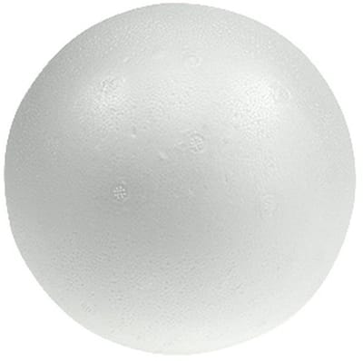 Piepschuim balletjes Ø10cm wit 5 st