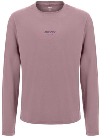 Santini T-shirt Met Lange Mouwen Roze S