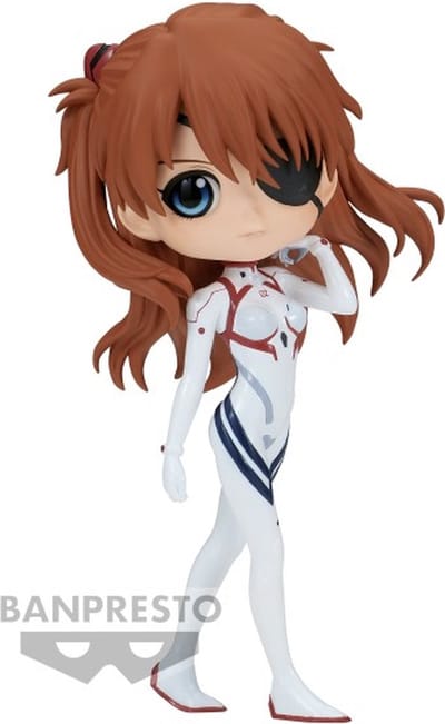 Evangelion 3.0 + 1.0 Q Posket - Asuka Langley Plugsuit Style (Ver.A) - Statue 14cm