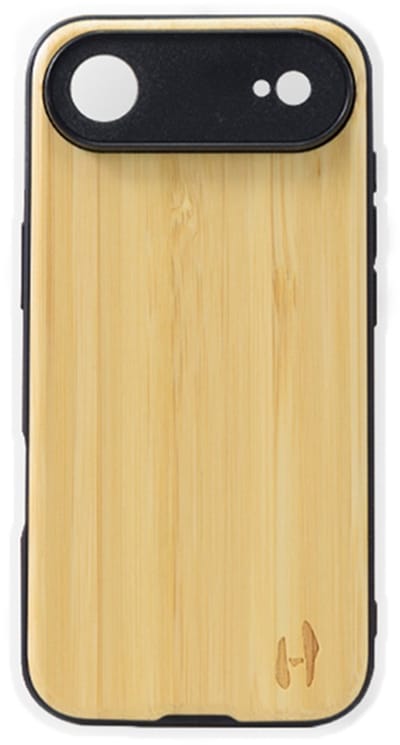 Houten TPU case, iPhone 17 air Bamboe