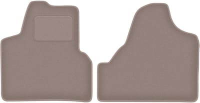 Beige voormatten voor: Citroen Jumpy II bestelwagen (2007-2016)