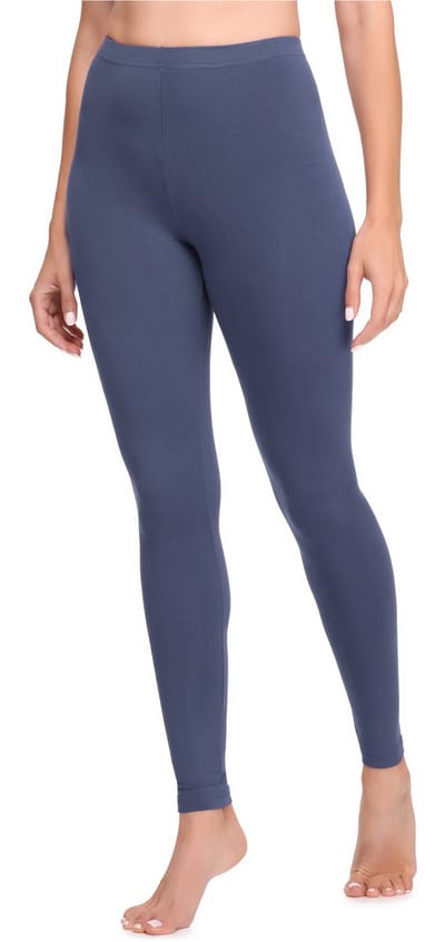 Ladeheid LA-LA40-133-LE Dames Leggings - Sport - Vrijetijdsbroek - Lang - Katoen - Sporbroek - Yogabroek - Jeans - XS