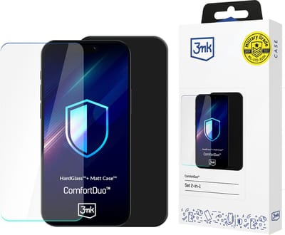 Telefoniescreenprotector Samsung Galaxy A36/A56 - 3mk ComfortDuo Matt Black