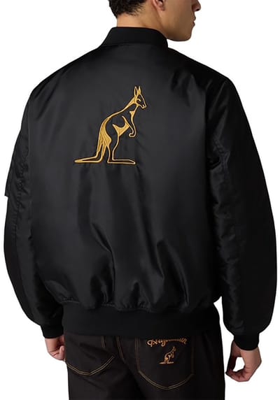 Australian Bomberjack - Archive Logo - Zwart - Maat L