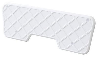 Spiegelbeschermer buitenboordmotor - 230x86mm - Wit