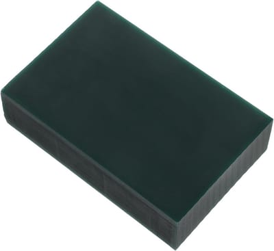Gereedschap Wax Blok - Gietwas Modelwas - Sieraden Maken - Hittebestendig - 14.1 x 14.1 x 3.6 cm - Groen