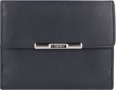 Esquire Helena Portemonnee Leer 12 cm - Dames - Horizontaal - blau