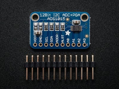 ADS1015 12-Bit ADC - 4 Channel with Programmable Gain Amplifier adafruit 1083