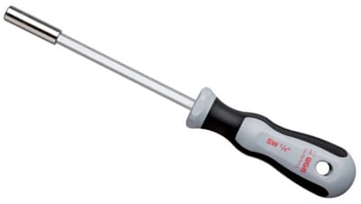 WGB 9271040 schroevendraaier met magnetische bithouder 1/4"