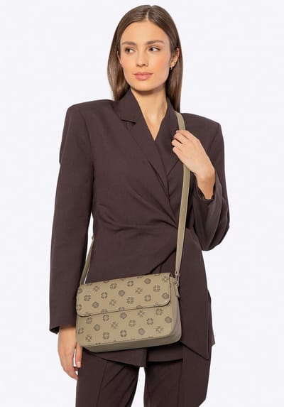 Wittchen - Messenger Bag - Eco-leer - Beige - Verstelbare Riem