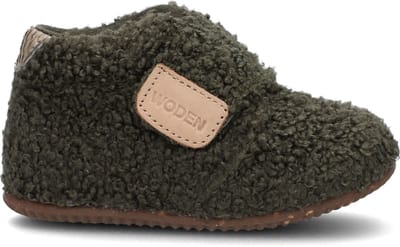 Woden Kim Teddy Schoenen Meisjes,Kids - Groen - Maat 21