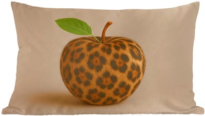 Sierkussens - Kussentjes Woonkamer - 60x40 cm - Appel - Panter - Blaadje - Groen