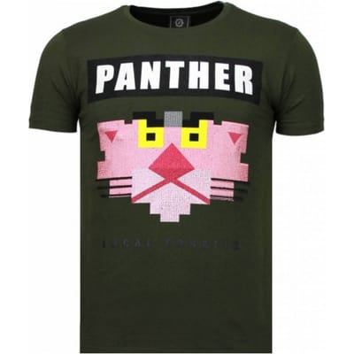 Local Fanatic Panther for a cougar rhinestone t-shirt