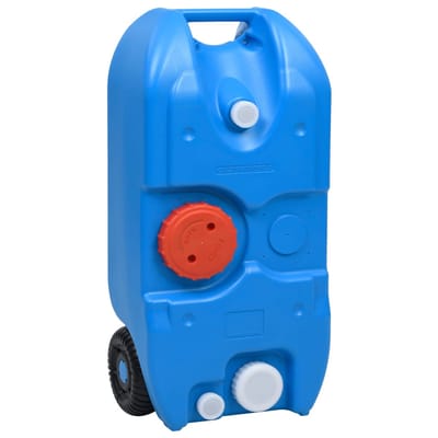 vidaXL - Watertank - op - wielen - 40 - L - blauw