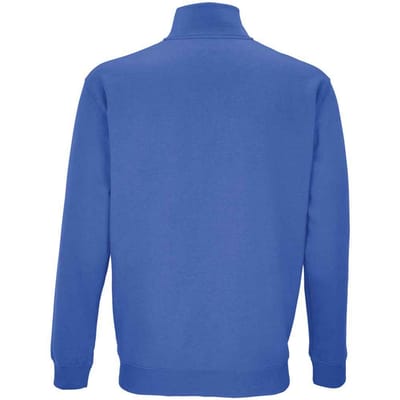 SOLS Uniseks Conrad Sweatshirt met Quarter Zip voor volwassenen (Koningsblauw)