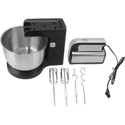 500W Elektrische Standmixer 3L Capaciteit Roestvrij Staal Deeg Vulling Mixer voor Keuken L gray