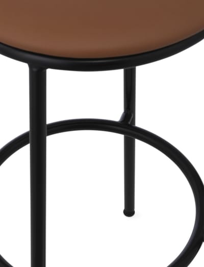 Normann Copenhagen Circa Barkruk  - Brandy (Leder) - 75 cm