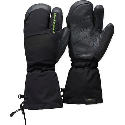 Sneeuwski handschoenen met 3 vingers Black Diamond Alpine