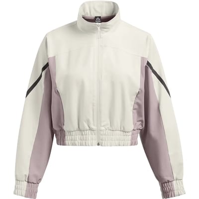 Under Armour Damen Unstoppable Crop Jacket Summit White 110-S (US SM)
