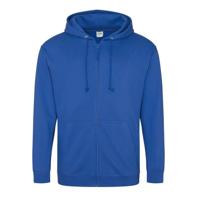 AWDis JH050 Unisex Hoodie - Royal Blauw - Maat L