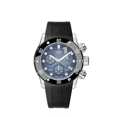 Edox - 10255 3CA BUIDN - Polshorloge - Dames - Kwarts - CO-1 Chronolady