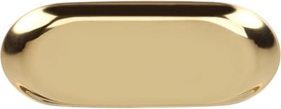 Opbergbakje Roestvrijstaal - Sieradenhouder Organizer - Bureau Decoratie - Scandinavisch Design - 19x9x1 cm - Goud