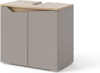 Vicco Marelle Wastafelonderkast – 60 x 57.5 cm met 2 deuren Grijs