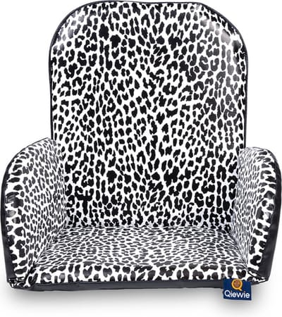 Qiewie Kinderzitje Leopard / Panter (Geschikt voor alle Babboe modellen)