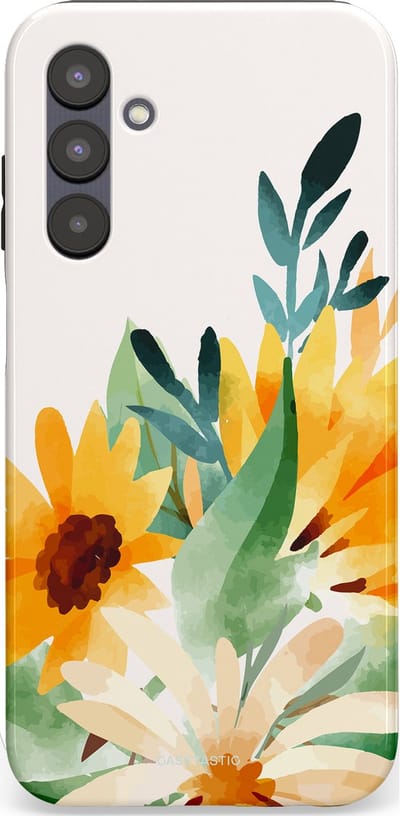 Casetastic Hoesje Geschikt voor Samsung A25 - Stijlvolle Beschermende Duo-layer Case - Zomergloed