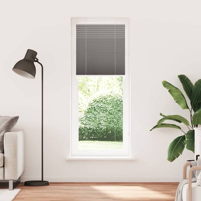 vidaXL - Plissé - rolgordijn - 70x200 - cm - stofbreedte - 69,4 - cm - antraciet
