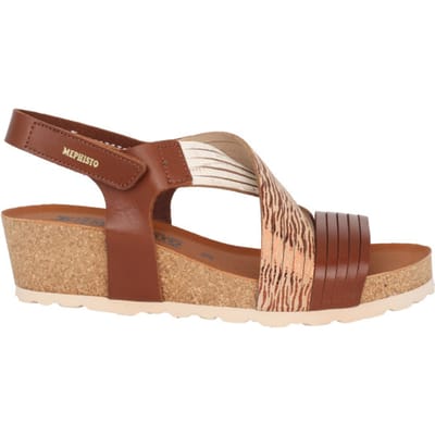Mephisto Renza - dames sandaal - Bruin - maat 41 (EU) 7.5 (UK)