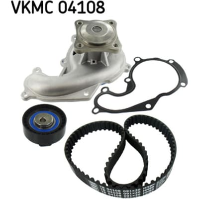 Waterpomp+distributieriem set SKF VKMC 04108