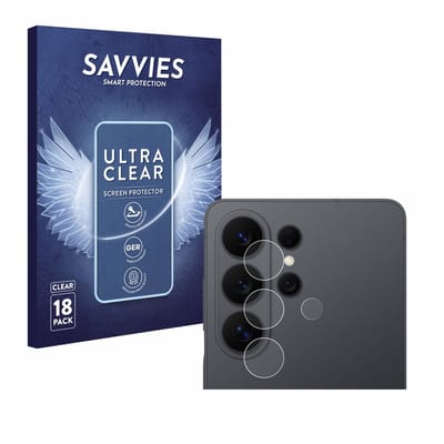 Savvies - Screenprotector voor Samsung Galaxy S26 Ultra (ALLEEN Camera Lens) - Folie Beschermfolie transparant 18 Stuks