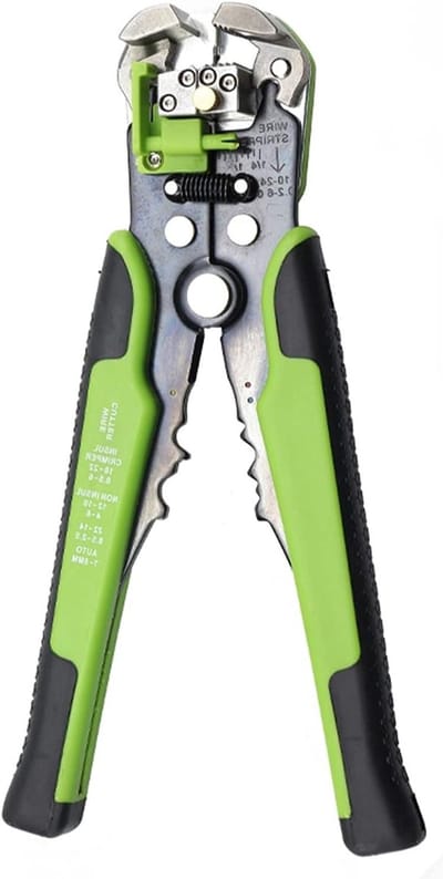 Draadstripper Tang - Multitool Kniptang - Elektrisch Reparatie - Automatische Verstelbaar - 0.2-6mm2 - Groen