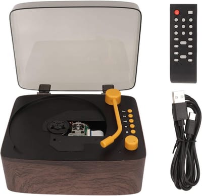 Draagbare CD Speler - Muziekbox Boombox - Muziek Luisteren - Met Bluetooth Functie - Ingebouwde Accu - Wit