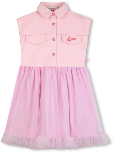 Billieblush U21824 Mouwloze Jurk Roze 10 Years Meisje
